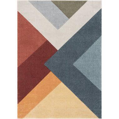 Well Woven Ruby Power Loom Performance Multicolor Rug & Reviews